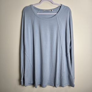 SOFT SURROUNDINGS‎ Long Sleeve Cozy Pullover Tee Top L